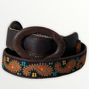 Bohemian Vintage Paisley Belt